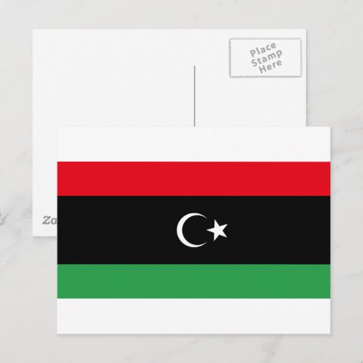 Libië Briefkaart (Voorkant / Achterkant)