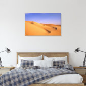 Libië, Fezzan, Saharawoestijn, Erg Murzuq, Zand Canvas Afdruk (Insitu (Slaapkamer))