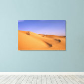 Libië, Fezzan, Saharawoestijn, Erg Murzuq, Zand Canvas Afdruk (Insitu (Houten vloer))