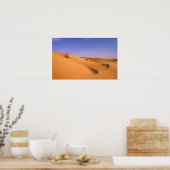 Libië, Fezzan, Saharawoestijn, Erg Murzuq, Zand Poster (Keuken)