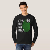 Libië in mijn Dna Libyan Flag Team Libya T-shirt (Voorkant volledig)