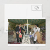 Libië ~ Kaddafi voor altijd Briefkaart (Voorkant / Achterkant)