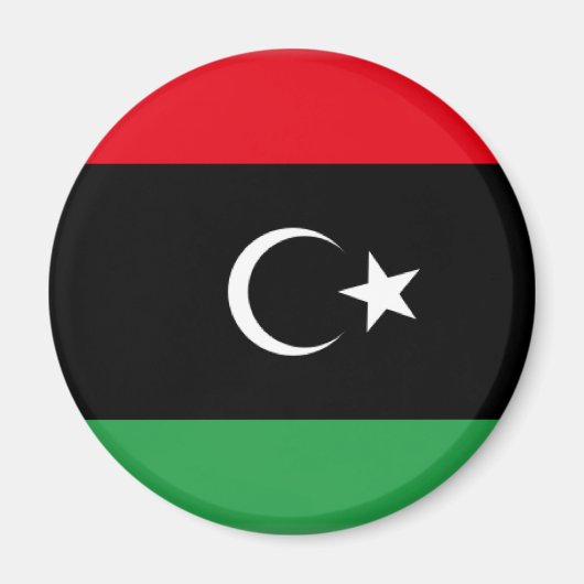 Libië Vlag 1951 Magneet (Voorkant)