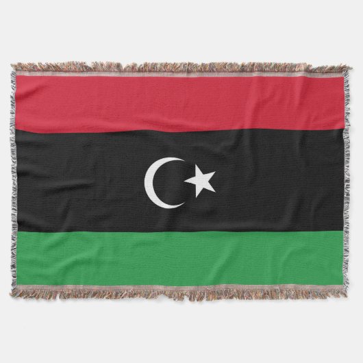Libië vlag deken (Voorkant)