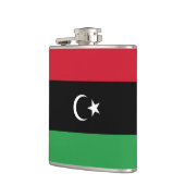 Libië vlag heupfles (Links)