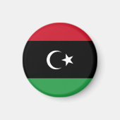 Libië vlag magneet (Voorkant)