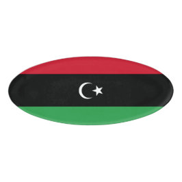 Libië vlag naambadge