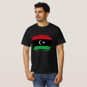 Libië vlag t-shirt (Voorkant volledig)