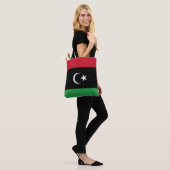 Libië vlag tote bag (Op model)