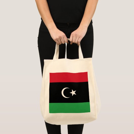 Libië vlag tote bag (Voorkant (product))