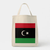 Libië vlag tote bag (Achterkant)
