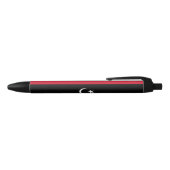 Libië vlag zwarte inkt pen (Bovenkant)