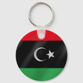 Libische onafhankelijkheidsvlag - Libische vlag vo Sleutelhanger (Voorkant)