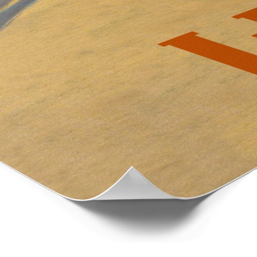 Libische reisposter poster (Hoek)