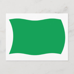 Libische Vlag Ansichtkaart Briefkaart