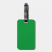 Libische vlag bagagelabel (Achterkant verticaal)