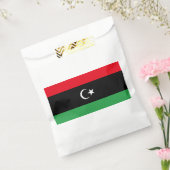 Libische vlag bedankzakje (Gezegeld)
