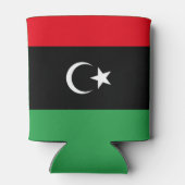 Libische vlag blikjeskoeler (Achterkant)