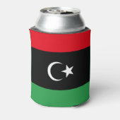 Libische vlag blikjeskoeler (Blikje Achterkant)