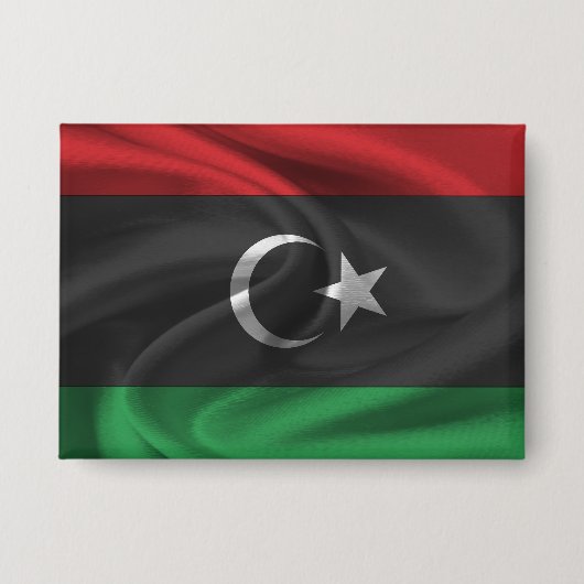 Libische vlag Button (Voorkant)