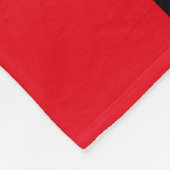 Libische vlag fleece deken (Hoek)