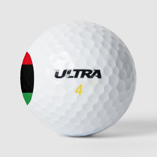 Libische vlag golfballen (Logo)