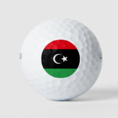Libische vlag golfballen (Voorkant)