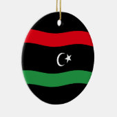 Libische vlag keramisch ornament (Rechts)