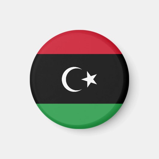 Libische vlag magneet (Voorkant)