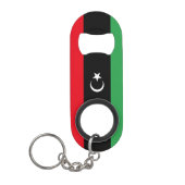 Libische vlag mini flessenopener (Voorkant)