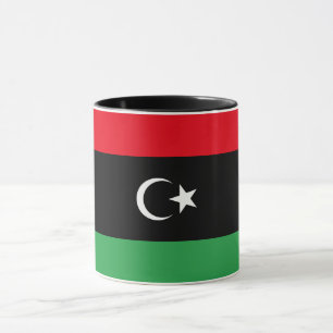 Libische vlag mok