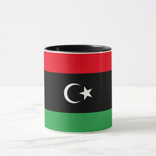 Libische vlag mok (Midden)
