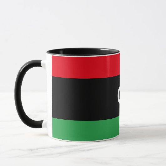 Libische vlag mok (Links)