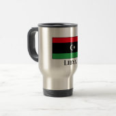 Libische vlag reisbeker (Voorkant links)