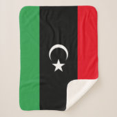 Libische vlag sherpa deken (Voorkant)