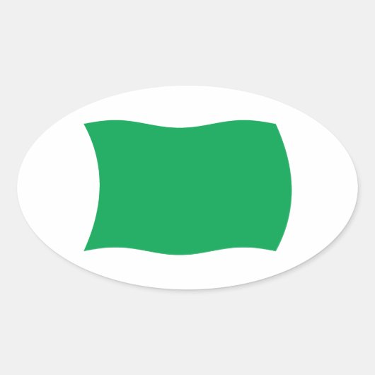Libische vlag Sticker (Voorkant)