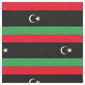 Libische vlag stof (Close Up)