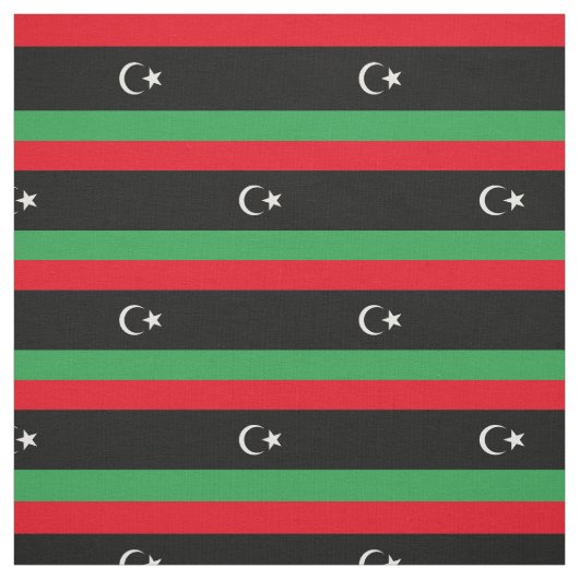 Libische vlag stof (Swatch)