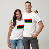 Libische vlag t-shirt (Unisex)