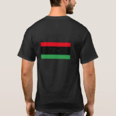 Libische vlag t-shirt (Achterkant)