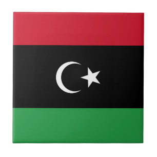 Libische vlag tegeltje