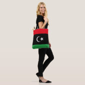 Libische vlag tote bag (Op model)