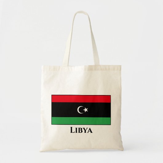 Libische vlag tote bag (Voorkant)