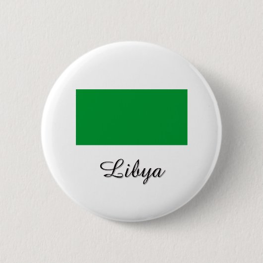 Libische vlaggenontwerp ronde button 5,7 cm (Voorkant)