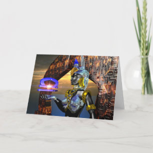 LIBRA 2 Zodiac Birthday Kaart