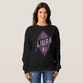 Libra Af Astrology Libra Zodiac Birthday 2 Trui (Voorkant volledig)