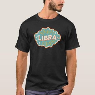 Libra AF Zodiac Sign Birthday Kerstmis Horoscope T-shirt