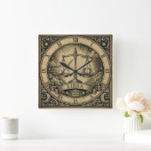 Libra Antieke Zodiak Wandklok (Huis)