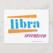 Libra Aqua Briefkaart (Voorkant)