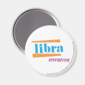 Libra Aqua Magneet (Voorkant / Achterkant)